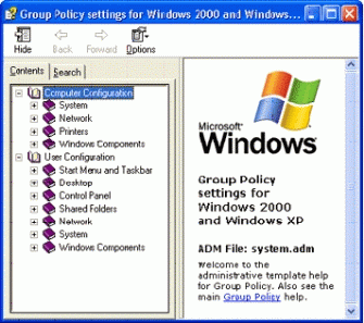 Figure 2: Viewing integrated online help in Windows XP